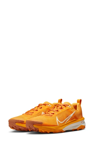 Nike React Terra Kiger 9 Running Shoe In Orange
