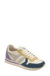 Gola Classics Daytona Quadrant Sneaker In White/ Baltic/ Sil/ Lav