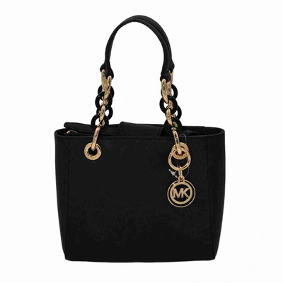 Michael Kors Cynthia Satchel - () In Black