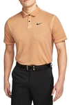 Nike Men's Dri-fit Tour Washed Golf Polo In Orange