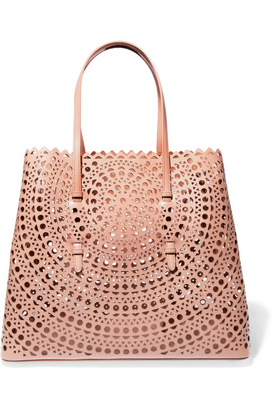 Vienne Laser-cut Leather Tote | ModeSens