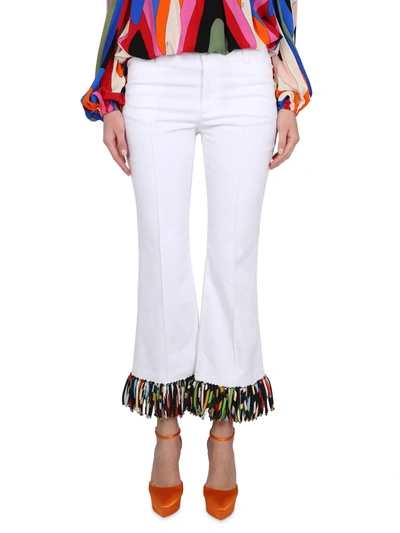 Emilio Pucci Trousers White