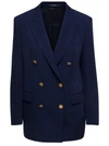 Tagliatore Jasmine Blazer Cady In Blue