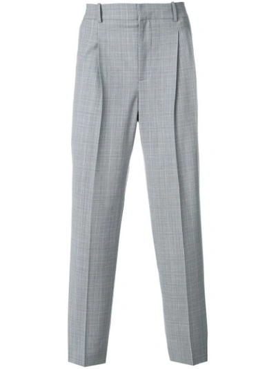 Faith Connexion Tailored Tapered Trousers In Blue