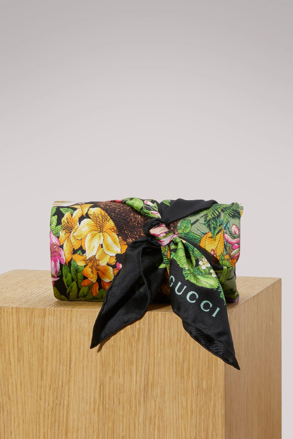ORRxDisney☆Bambi Silk Scarf New Authentic GIVENCHY Disney BAMBI Printed 100% SILK Square