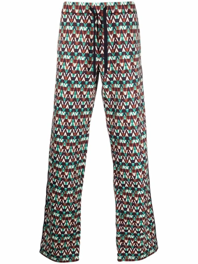 Valentino Trousers In Multicolour