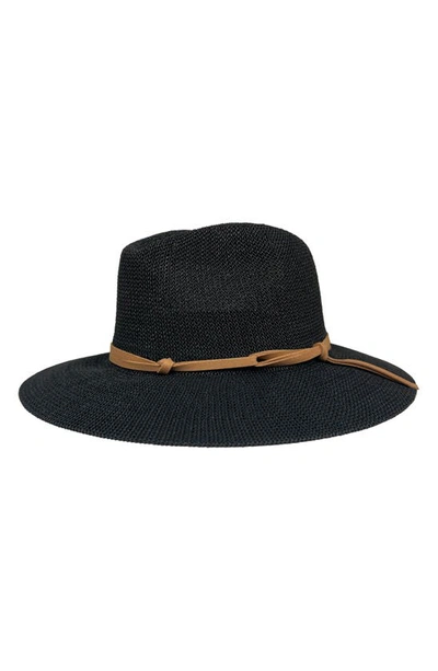 Marcus Adler Packable Panama Hat In Black