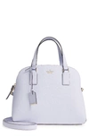 Kate Spade Cameron Street - Lottie Leather Satchel - Purple In Morning Dawn