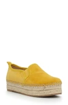 Sam Edelman 'carrin' Espadrille Flat In Sunset Yellow Suede