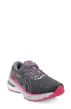 Asics 'gt-2000 3' Running Shoe In Sheet Rock/ Rave Pink