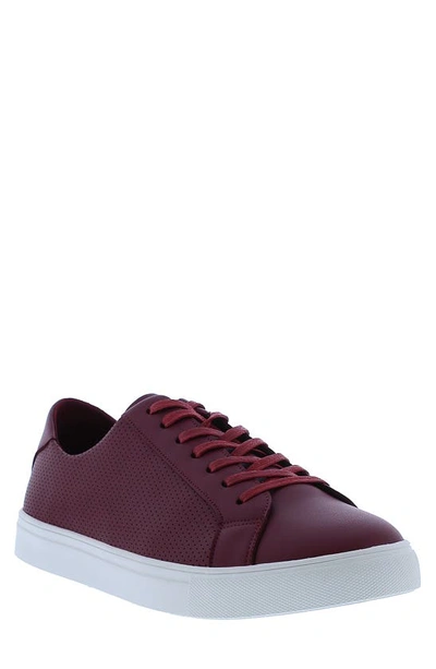 English Laundry Steve Sneaker In Wine