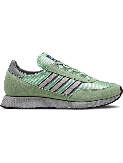 Adidas Originals Adidas Green Glenbrook Spezial Suede Sneakers