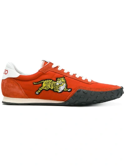 Kenzo Move Sneakers In 21 Red