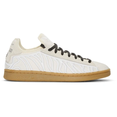 Y-3 Men's Shishu Stan Embroidered Lace Up Sneakers In White