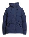 Ten C Man Down Jacket Navy Blue Size 46 Polyamide