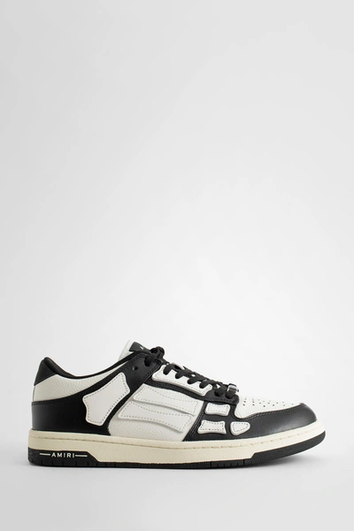 Amiri Black/white Skeltop Low Sneakers