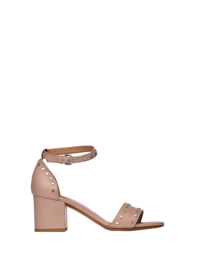 Janet & Janet Loretta Pink Sandals In Cipria