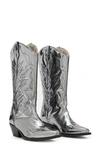 Allsaints Kacey Western Boot In Silver