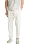 Treasure & Bond Pull-on Crop Tapered Pants In Ivory Egret