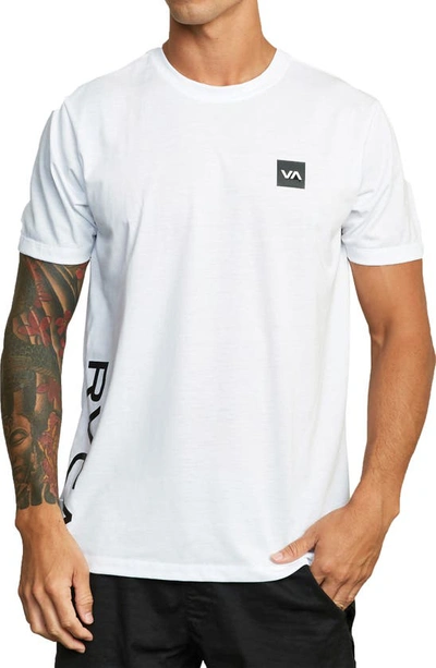 Rvca 2x Performance T-shirt In White