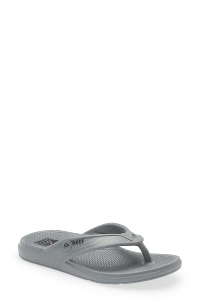 Reef Oasis Water Friendly Flip Flop In Gray