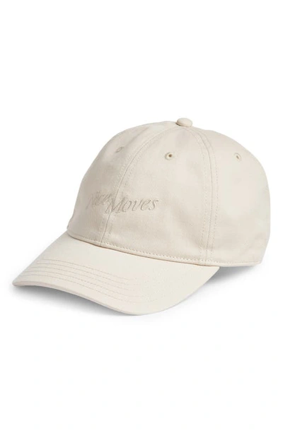 Madewell Broken In Baseball Cap In Alabaster