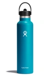 Hydro Flask 24-ounce Water Bottle With Straw Lid In Laguna