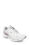 Brooks Ghost 15 Running Shoe In White/ebony/oyster