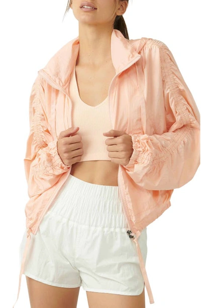 Fp Movement Way Home Packable Jacket In Pink