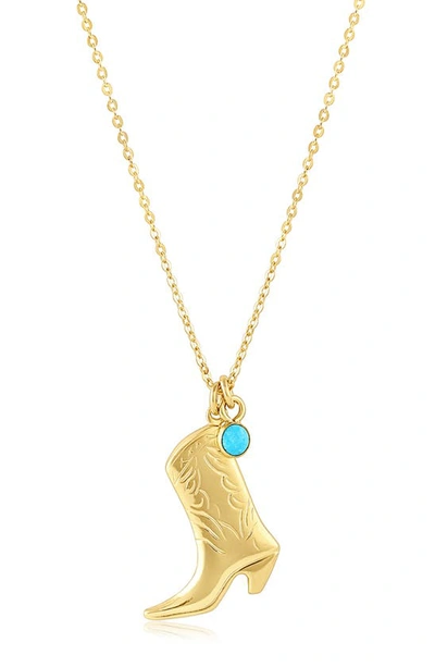 Set & Stones Ryder Necklace In Gold