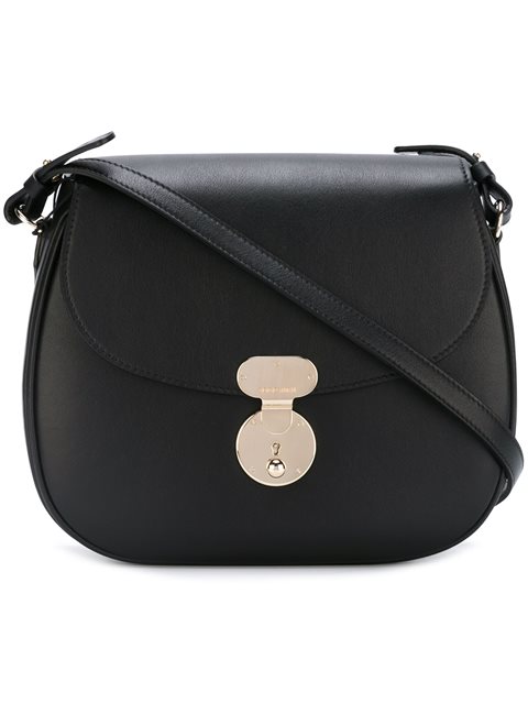 Giorgio Armani Saddle Sling Crossbody Bag | ModeSens