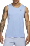 Nike Men's Ready Dri-fit Fitness Tank Top In Blue