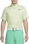 Nike Men's Dri-fit Tour Camo Golf Polo In White