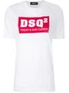 Dsquared2 White Dsq2 Cotton T-shirt