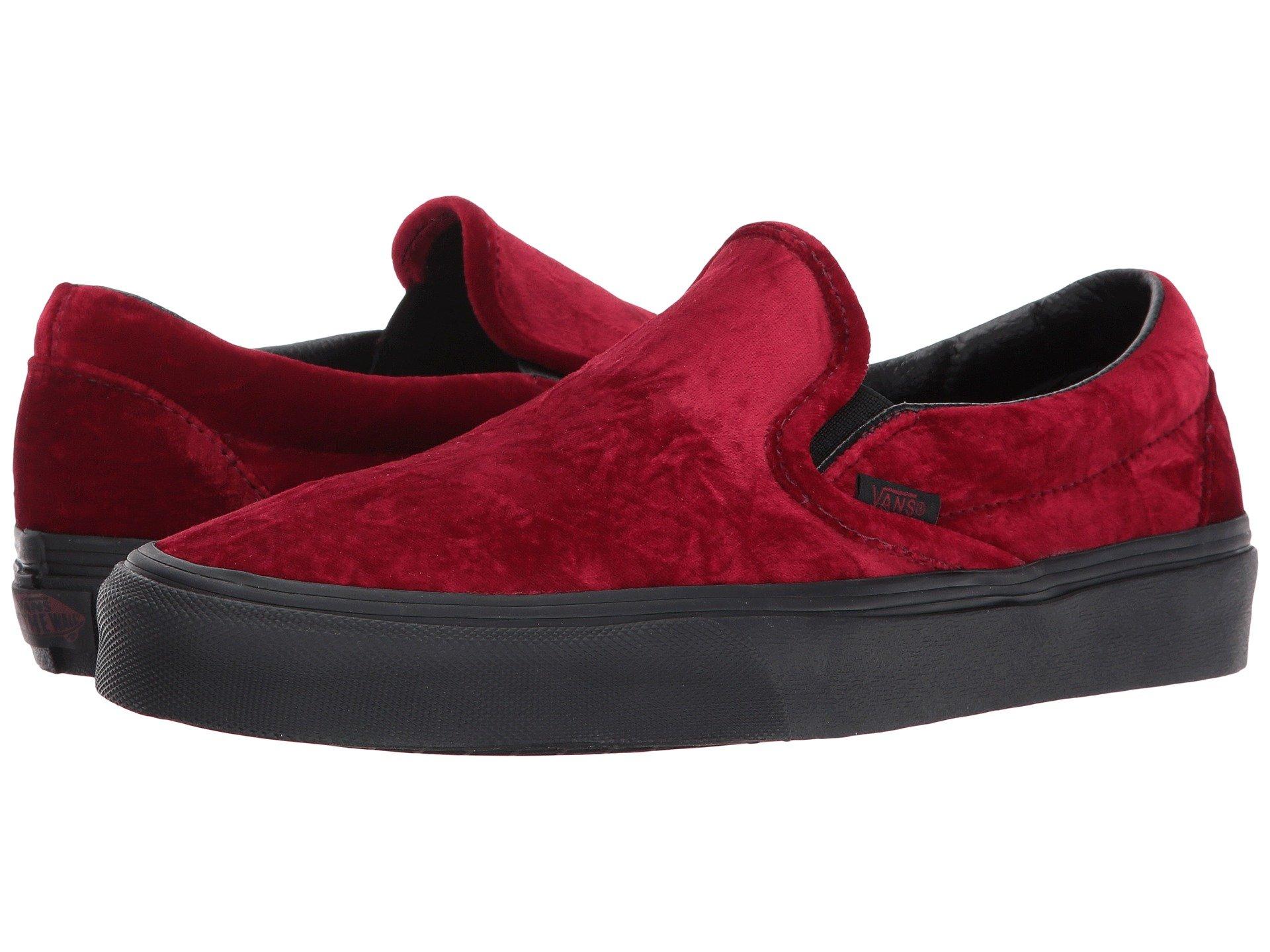 velvet suede vans