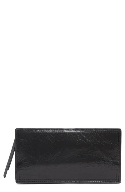 Hobo Gracie Leather Wallet In Black