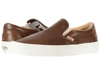 Vans Classic Slip-on™, (lux Leather) Shaved Chocolate/porcini