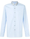 Lanvin Classic Button Shirt In Blue