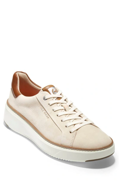 Cole Haan Grandpro Topspin Sneaker In Cement Leather/ Nubuck