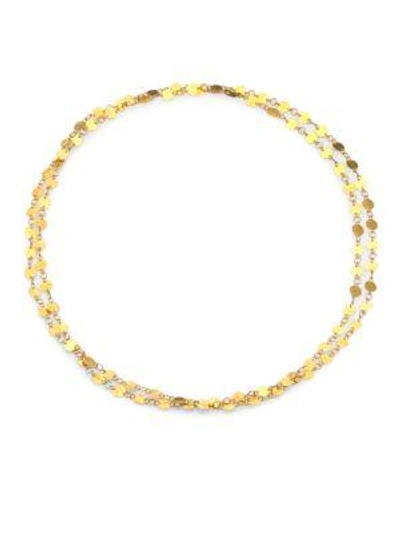 Gurhan Lush 24k Yellow Gold Long Flake Necklace