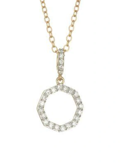 Phillips House Women's Diamond & 14k Yellow Gold Hero Bale Necklace