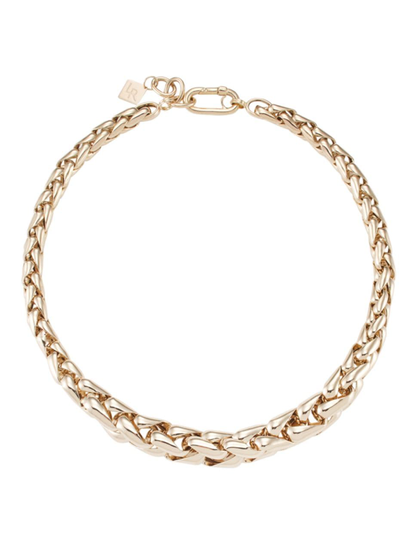 Lauren Rubinski LRUB 14K YG 70CM LNG CHAIN 3 LNK STATION - Gold