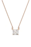 Swarovski Attract Crystal Pendant Necklace In White