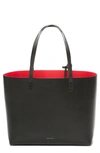 Mansur Gavriel Women's Large Leather Tote In Black