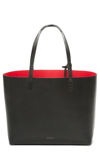 Mansur Gavriel Women's Large Leather Tote In Black