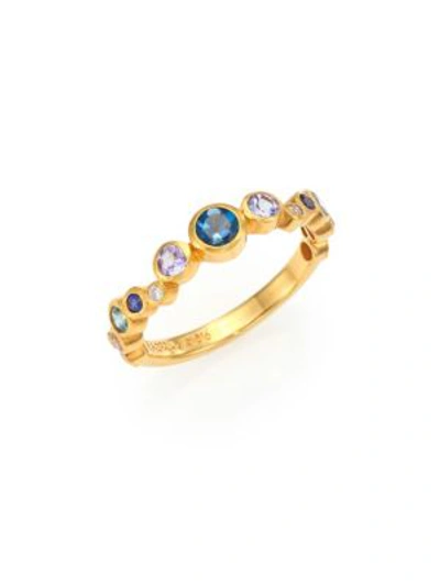 Gurhan Pointelle Diamond, Multi-stone & 24k Yellow Gold Ring In Gold Multi