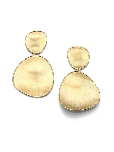 Marco Bicego Lunaria 18k Yellow Gold Double-drop Earrings
