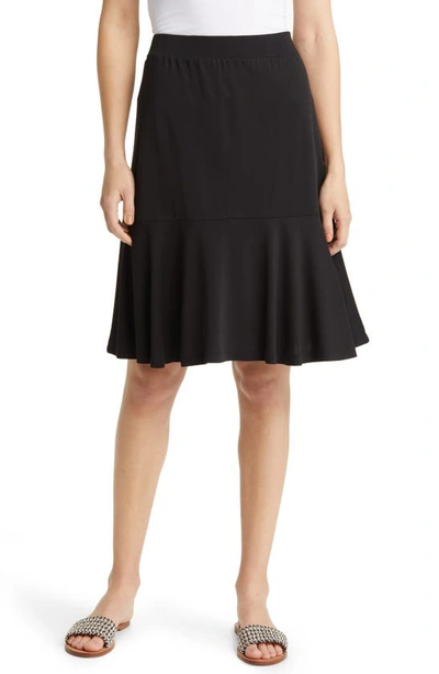 Masai Copenhagen Scarla Ruffle Knit Skirt In Black