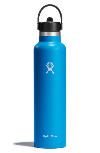 Hydro Flask 24-ounce Water Bottle With Straw Lid In Pacific
