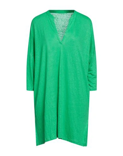 Majestic Apple Green Ftq007 Tunic Dress